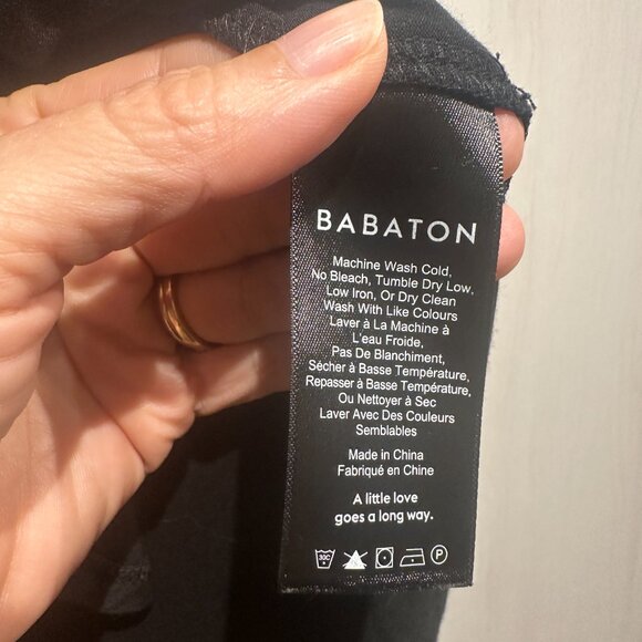 EUC Babaton Zayn Tank BLACK - XS - Picture 4 of 6